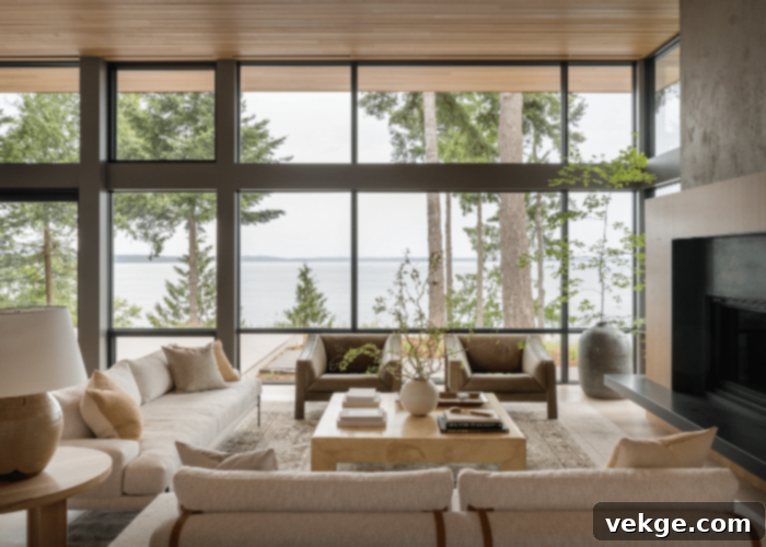 Design the Concept for an Organic Modern Living Room