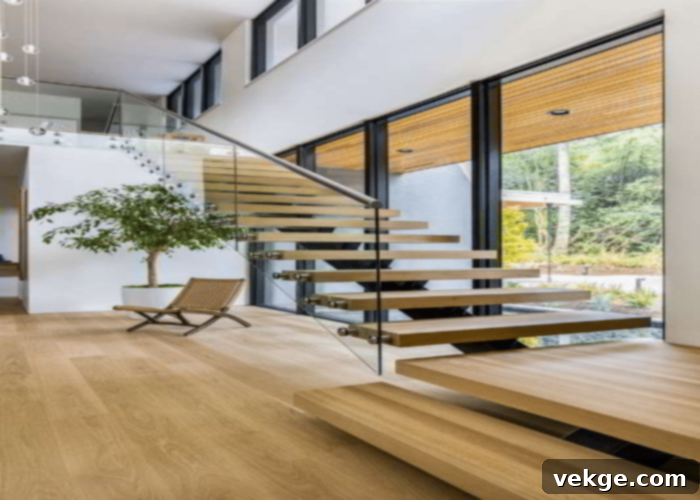  Use an Open Riser Stair Design
