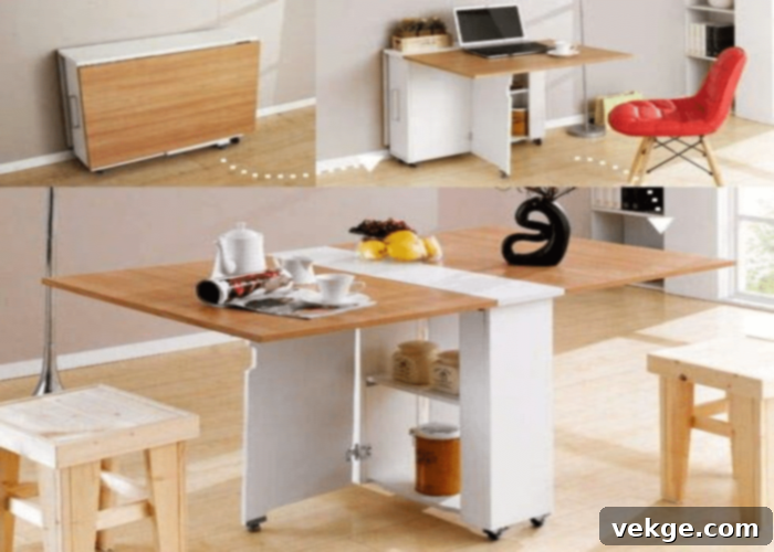 Saves Space and Expenses with Multifunctional Home Solutions