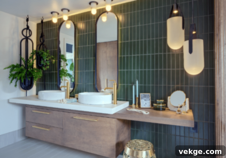 How to Choose the Best Accessories for a Dark Green Bathroom