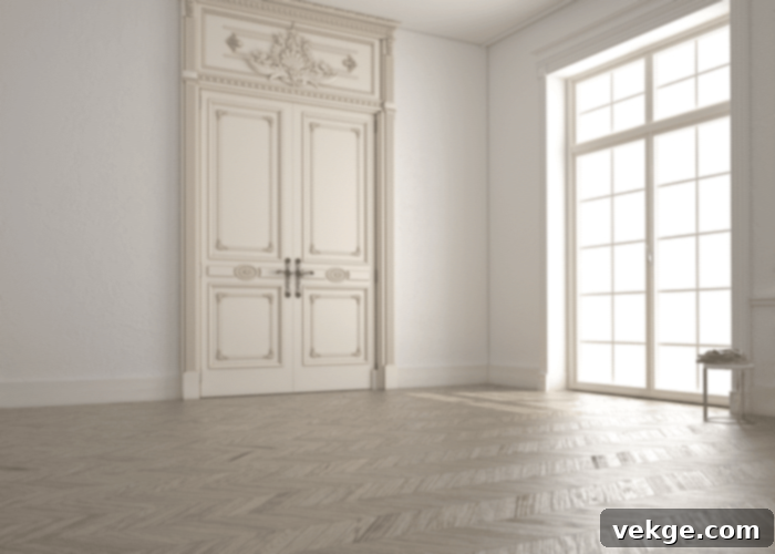 Addition of Classic Off-White Door