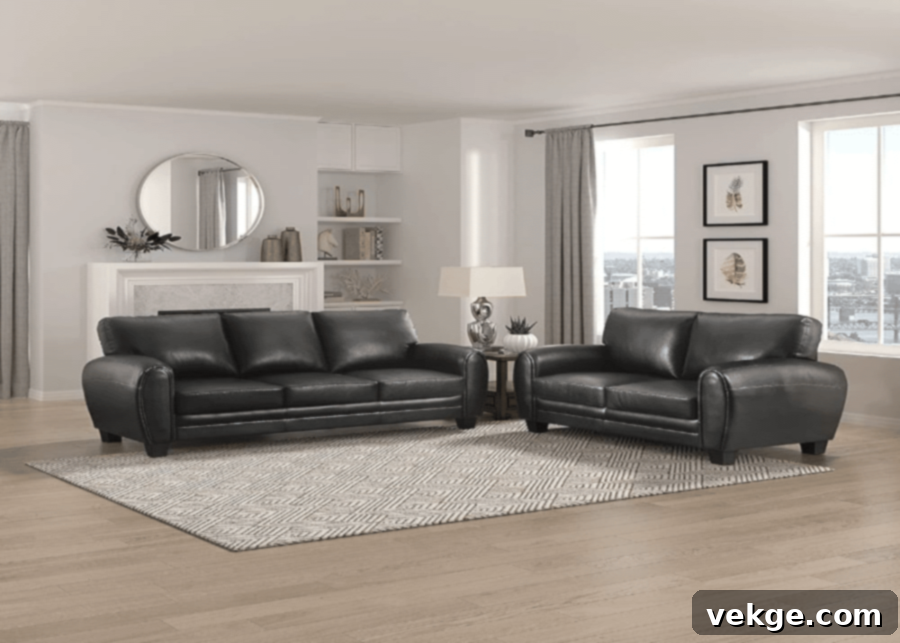 Retail Stores to Buy Black Couches
