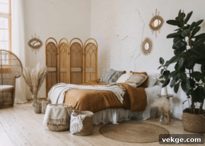 Decorate Boho Nightstands with Plants