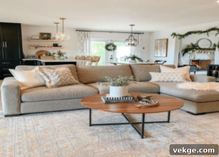 Use Beige Thoughtfully Amongst Other Furniture for a balanced decor