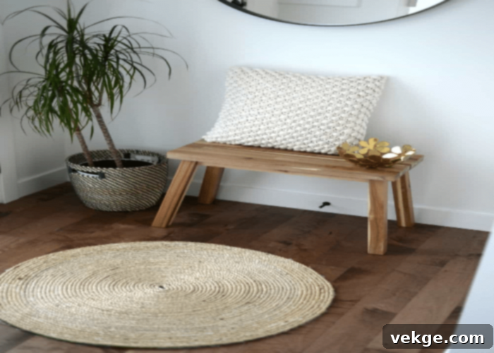 Round Rope Mat for The Entrance