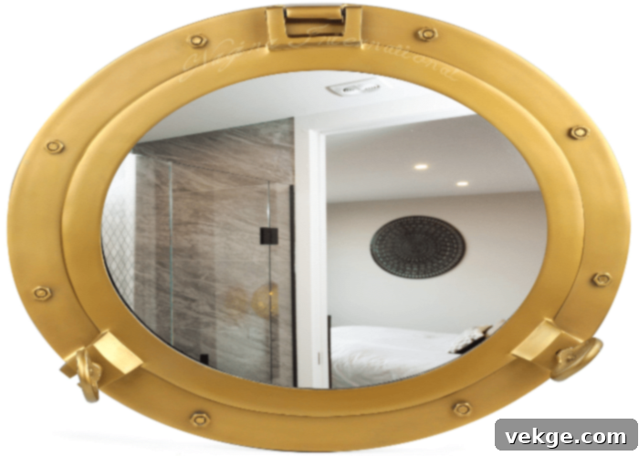 Porthole Mirrors and Windows