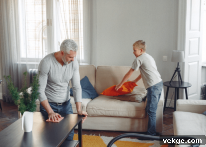 Educate Household Members and Domestic Help for Couch Care