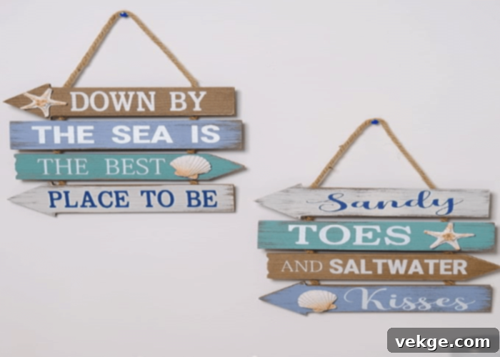 Wooden Hanging Wall Decor