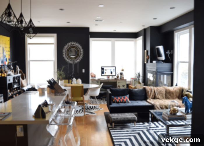 All Black Farmhouse Decor