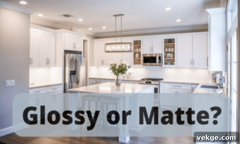 Sheen and Finish Options for Cabinet Paint