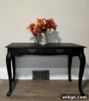 Paint Pouring on Furniture