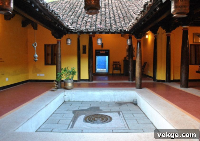 South Indian Home Interior influenced by Vastu Shastra principles