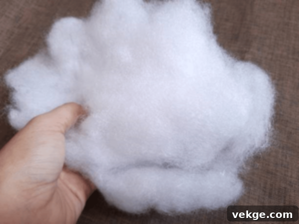 Versatile fiber filling for sofa cushions