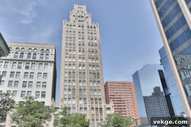 Pigott Building, a historic Art Deco skyscraper in Hamilton