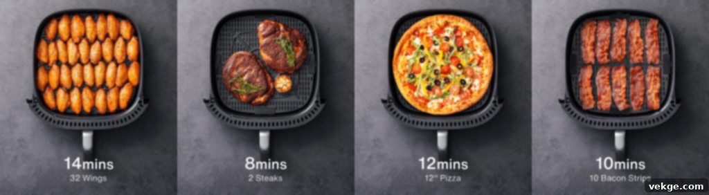 Typhur Dome Air Fryer speed in cooking
