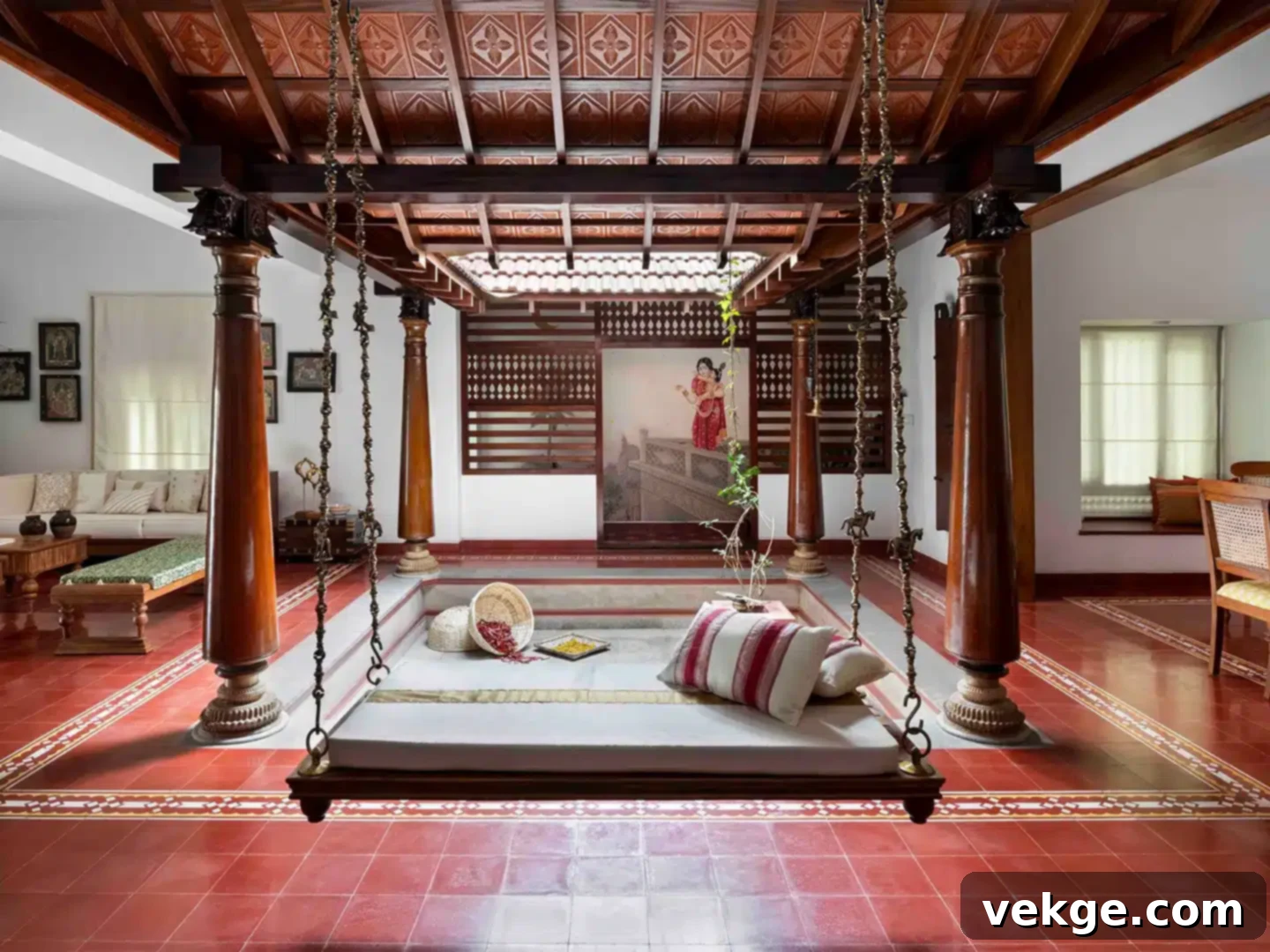 How is a Traditional Indian Home Dwelling Designed?