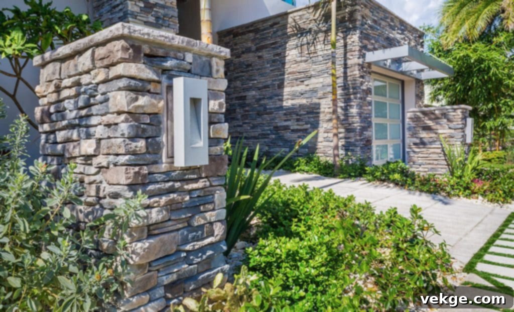 Use Stone Covering