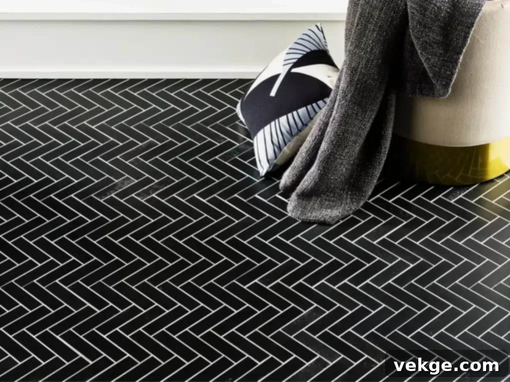 Black Herringbone Tiles: The Low-Maintenance Truth 2 9 Best Surface Cleaning Methods for Black Herringbone Tiles