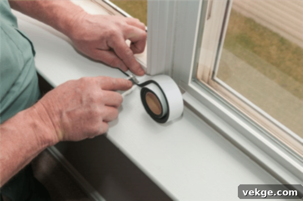 Apply heat-insulating films to the windows