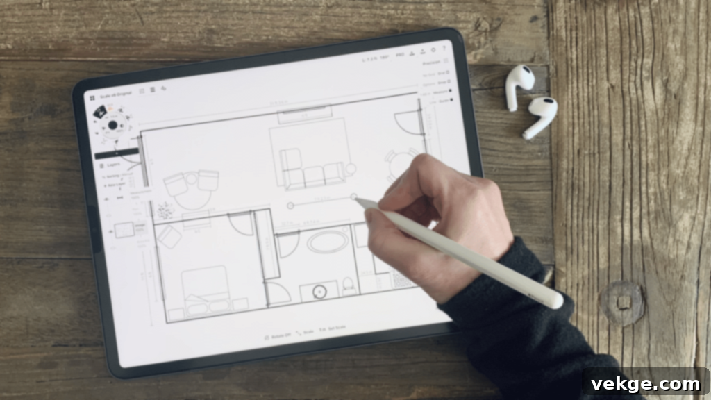 Make a plan for the area