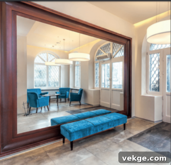 Make use of glass and mirrors