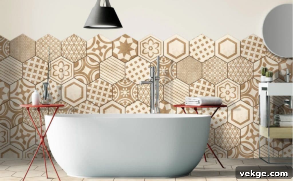 Elegant Hexa Tiles