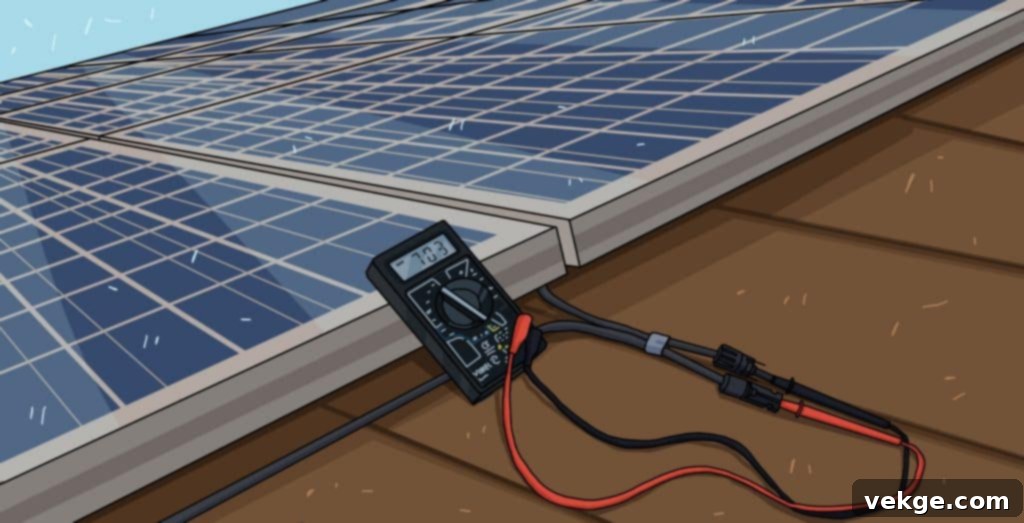 Common Signs of Solar Panel Issues - Visual Inspection