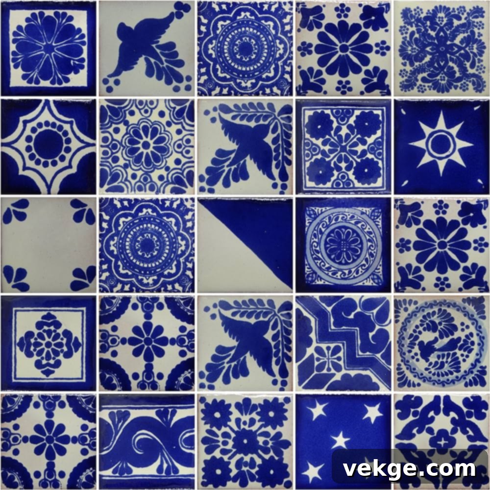 History of Blue Hand-Painted Tiles