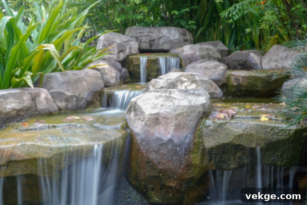 Incorporating Water Features for Serenity and Sensory Appeal