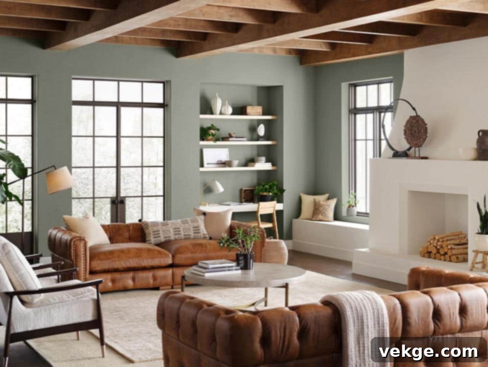 Why Choose Sherwin Williams Evergreen Fog for your Home?