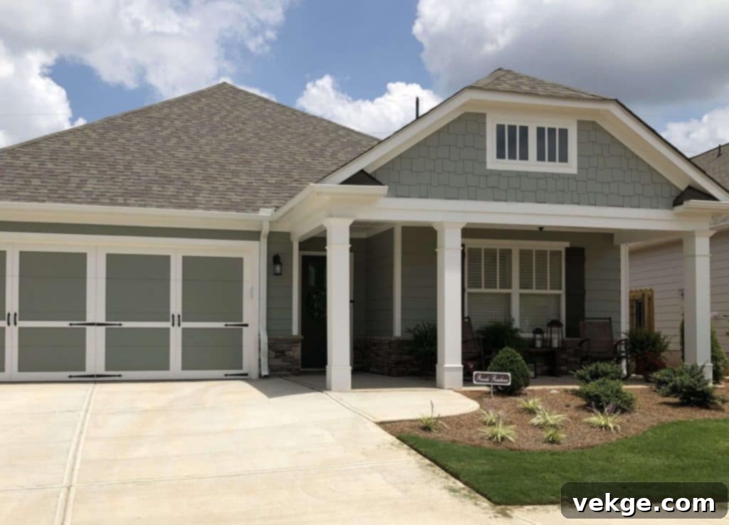 Evergreen Fog Exterior Paint