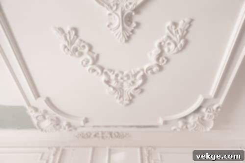 Luxurious Floral Pattern ceiling design, ideal for master bedrooms and dining rooms