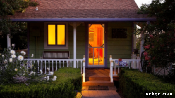 Typical dimensions and features of cottage style homes