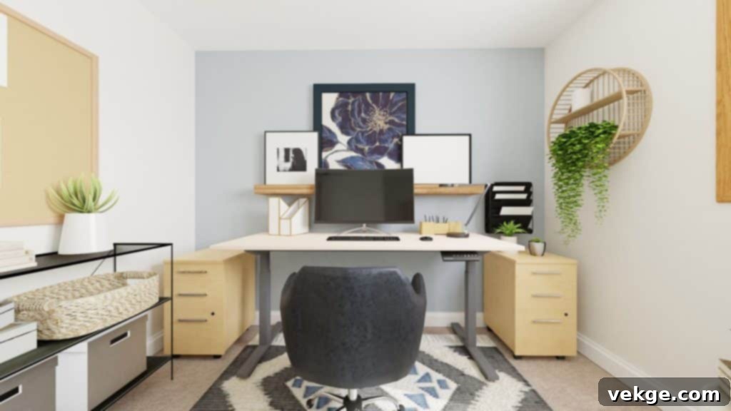 Create A Functional and Efficient Home Office Layout