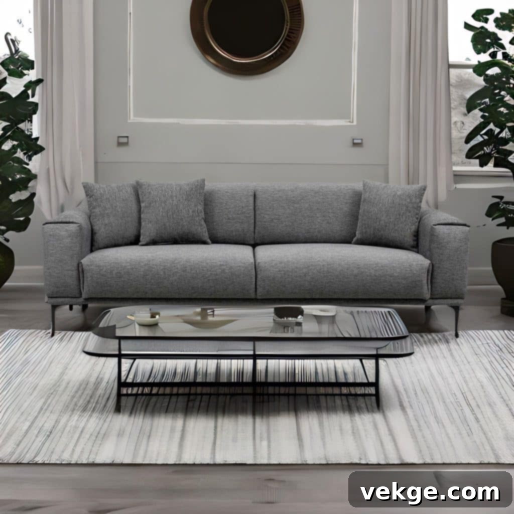 Grey Sofa