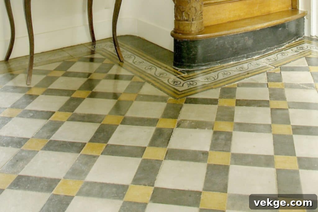 French Pattern Tiles Are Under Budget
