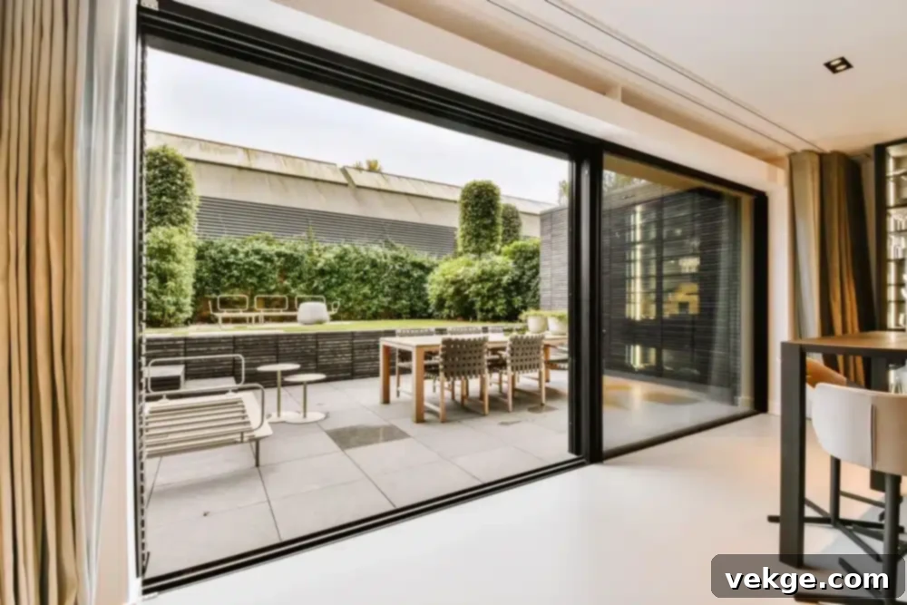 The Aesthetics of Sliding Glass Doors