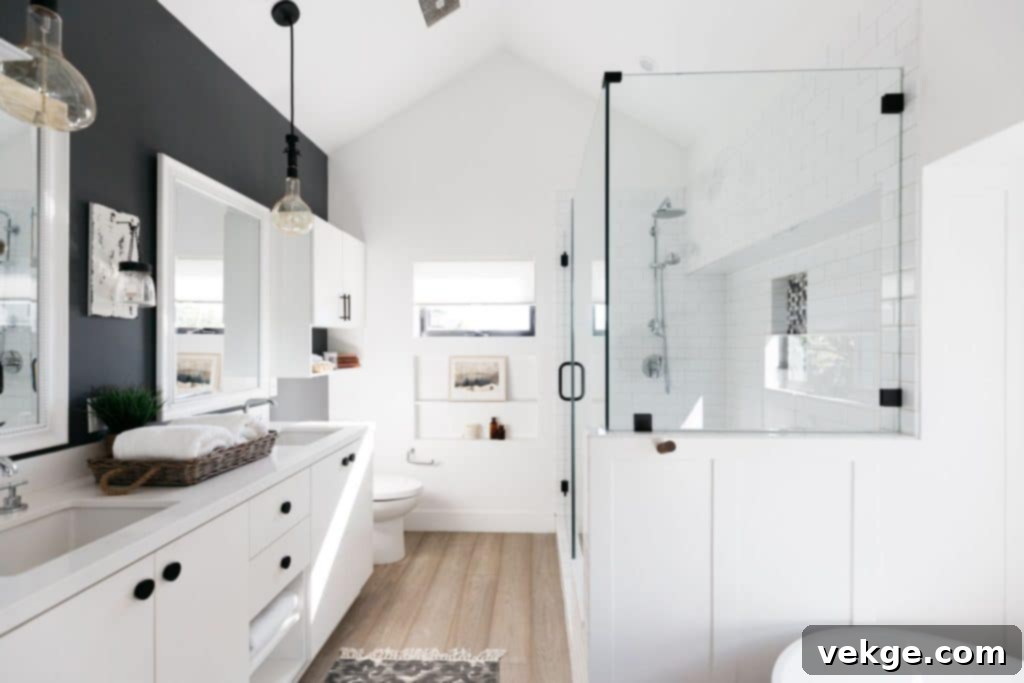 How does a perfect bathroom look?