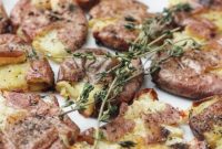 Golden Crispy Smashed Potatoes