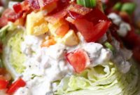 Crisp Wedge, Creamy Bleu