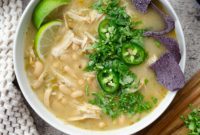 Creamy Instant Pot White Chicken Chili
