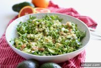 Vibrant Orange Avocado Salad