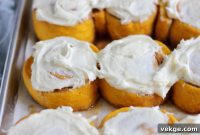 Pumpkin Cinnamon Rolls