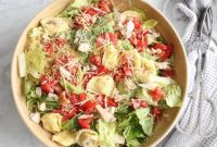 Ultimate Chicken Tortellini Caesar