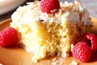 Tropical Coconut Tres Leches