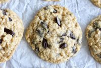 Loaded Chewy Oatmeal Chocolate Chunk Cookies