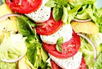 Summer Peach Caprese