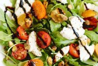 Elevated Arugula Pistachio Caprese