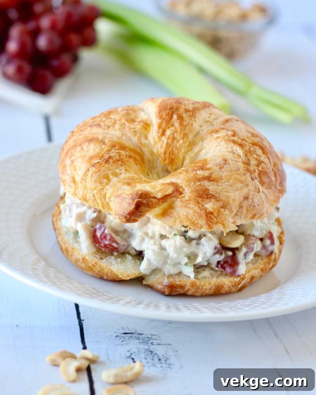 Decadent Chicken Salad Croissant Filling 1 featured 678