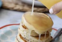 Pillowy Buttermilk Pancakes and Their Irresistibly Creamy Syrup Soulmate